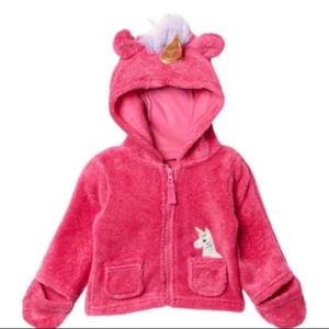 Pink Unicorn Hood Jacket